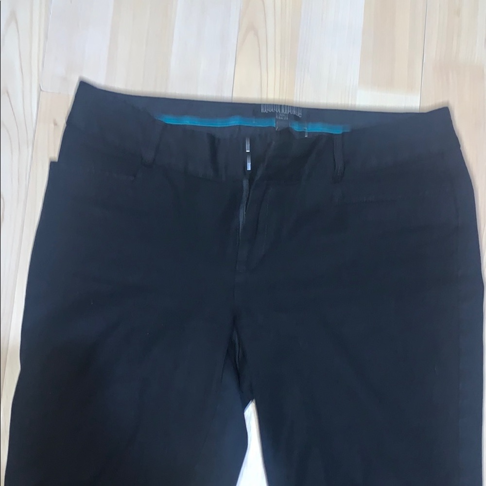 Banana Republic Black Ankle Pants Sloan fit - Picture 3 of 12
